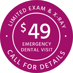 $49 Emergency Visit stamp